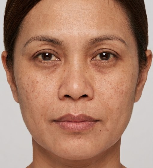 Before Whitening Facial